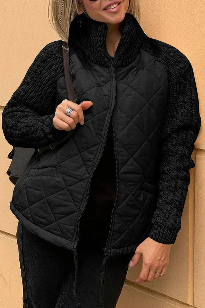 REINA™ - Quilted Knit Jacket