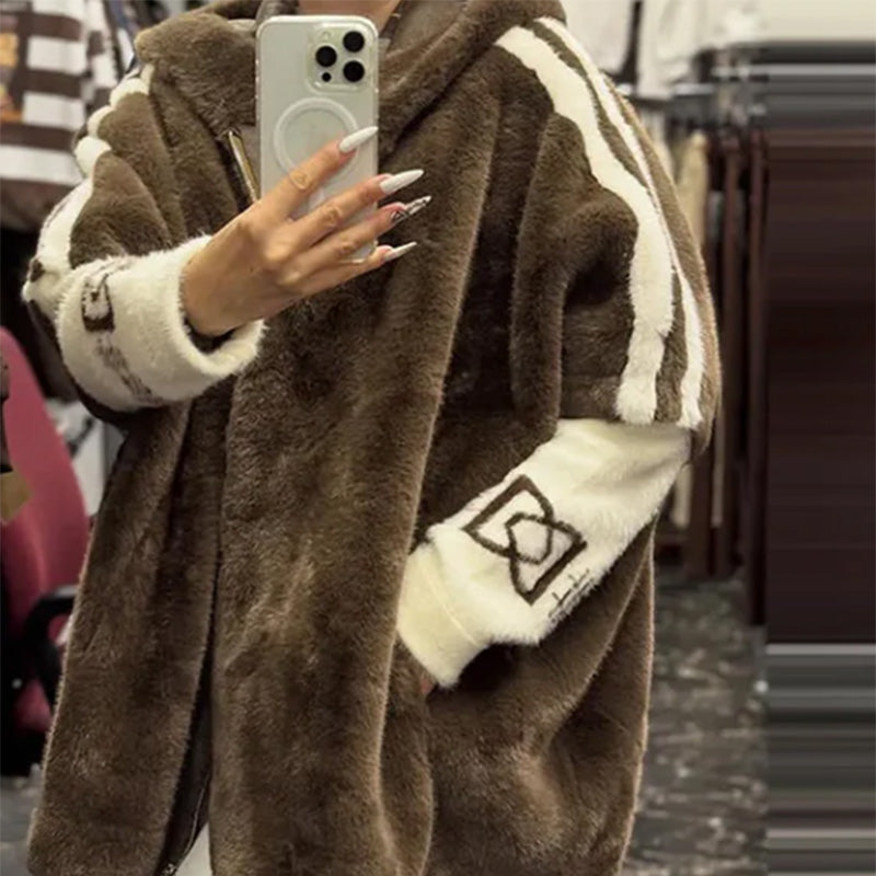 MEGA OFFER BLACK FRIDAY | ULTRA-SOFT HOODED FLEECE COAT