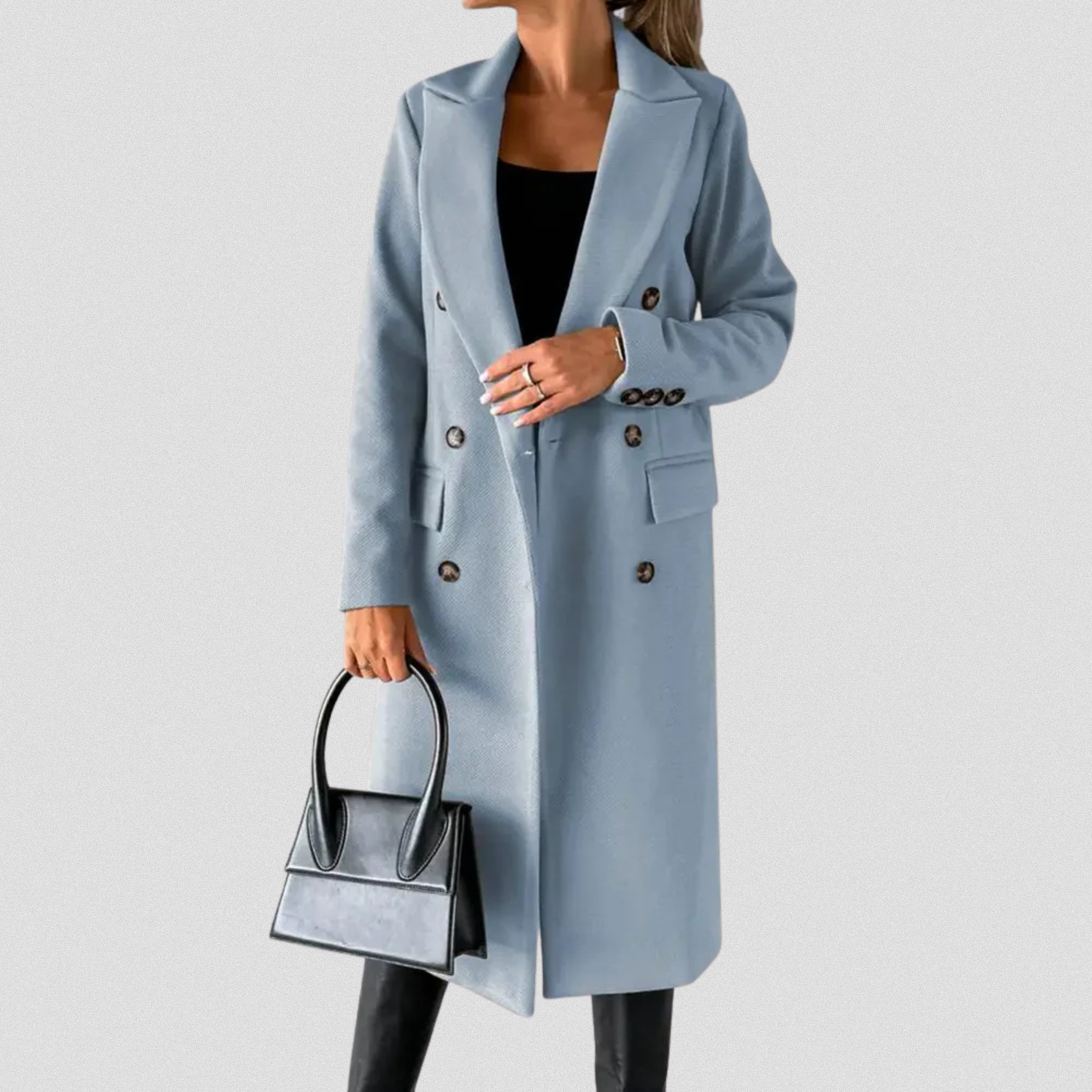 ALEXA™ | Urban Elegance Wool Trench