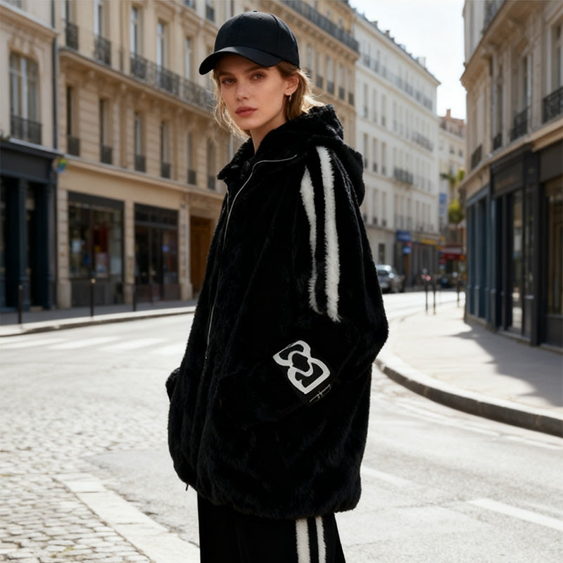 MEGA OFFER BLACK FRIDAY | ULTRA-SOFT HOODED FLEECE COAT