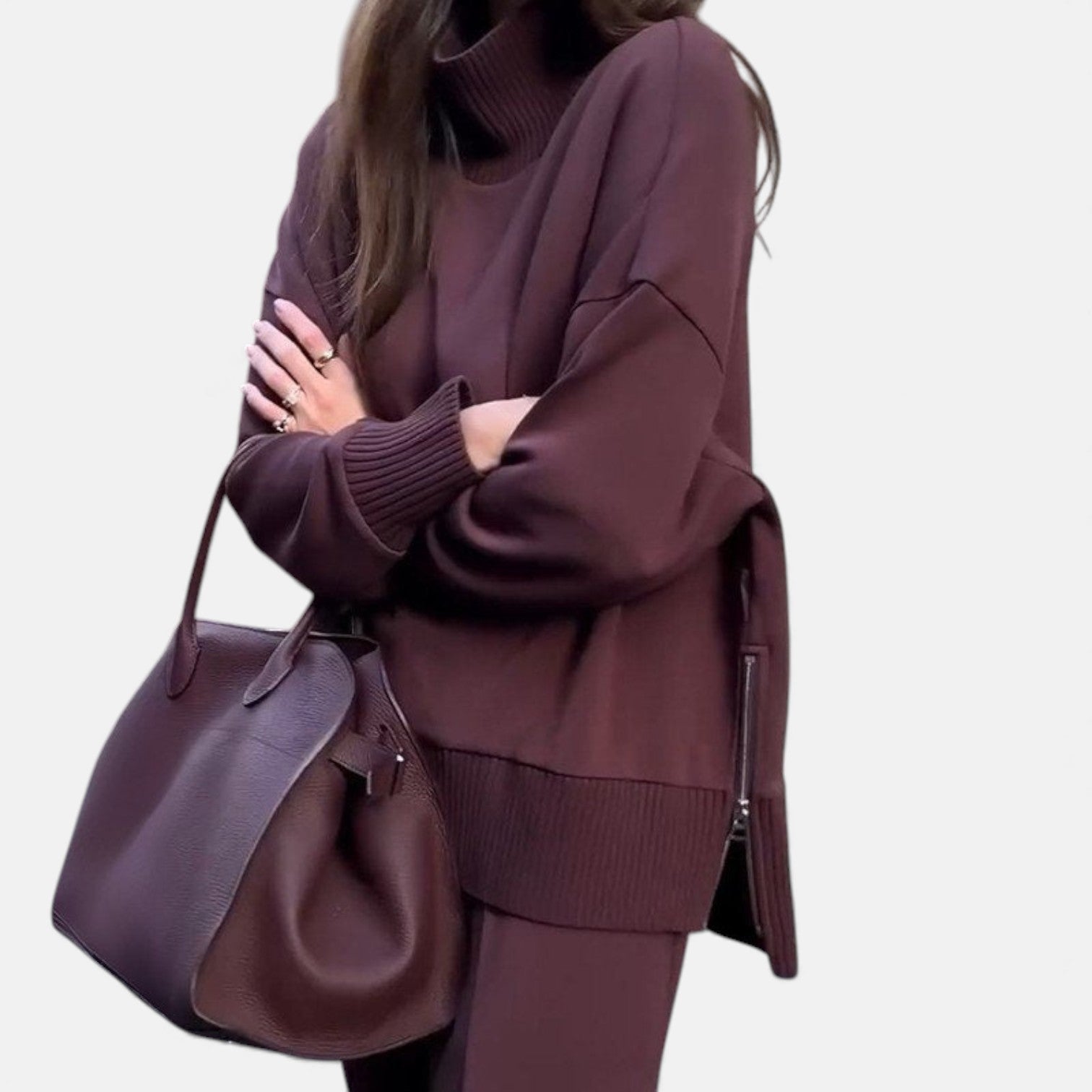 CARMINE™ | Premium Winter Knit Two-Piece Lounge Set