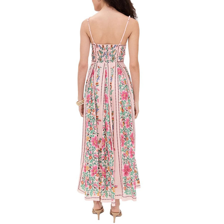 IDONNA™ – Classy Sleeveless Summer Floral Cami Maxi Dress