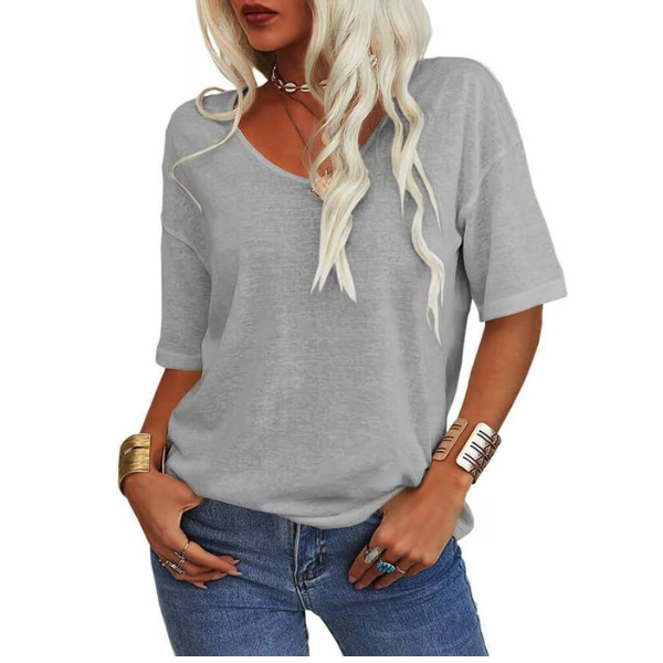 KRISANTA™ - Loose Lightweight Minimalist T-Shirt