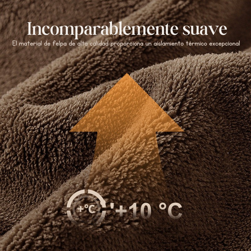 MEGA OFFER BLACK FRIDAY | ULTRA-SOFT HOODED FLEECE COAT