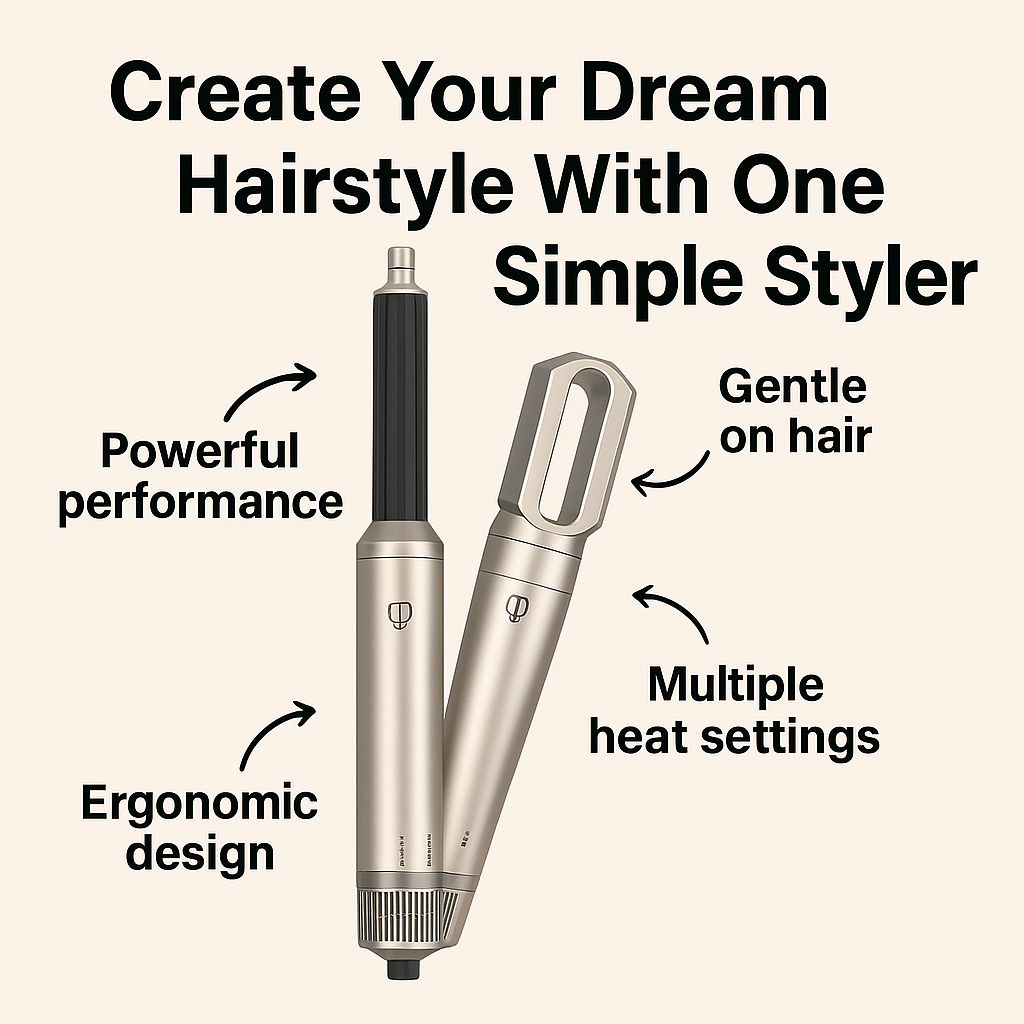 6-in-1 hair styling set
