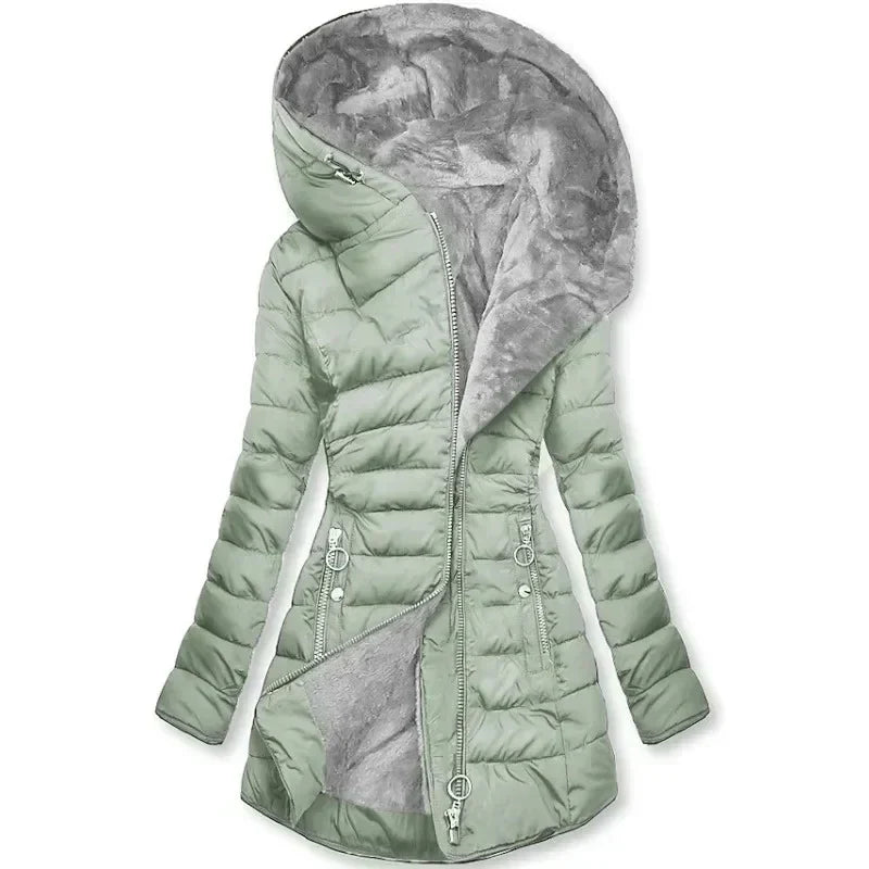 SIENNA™ – Cozy Fur-Lined Hooded Jacket